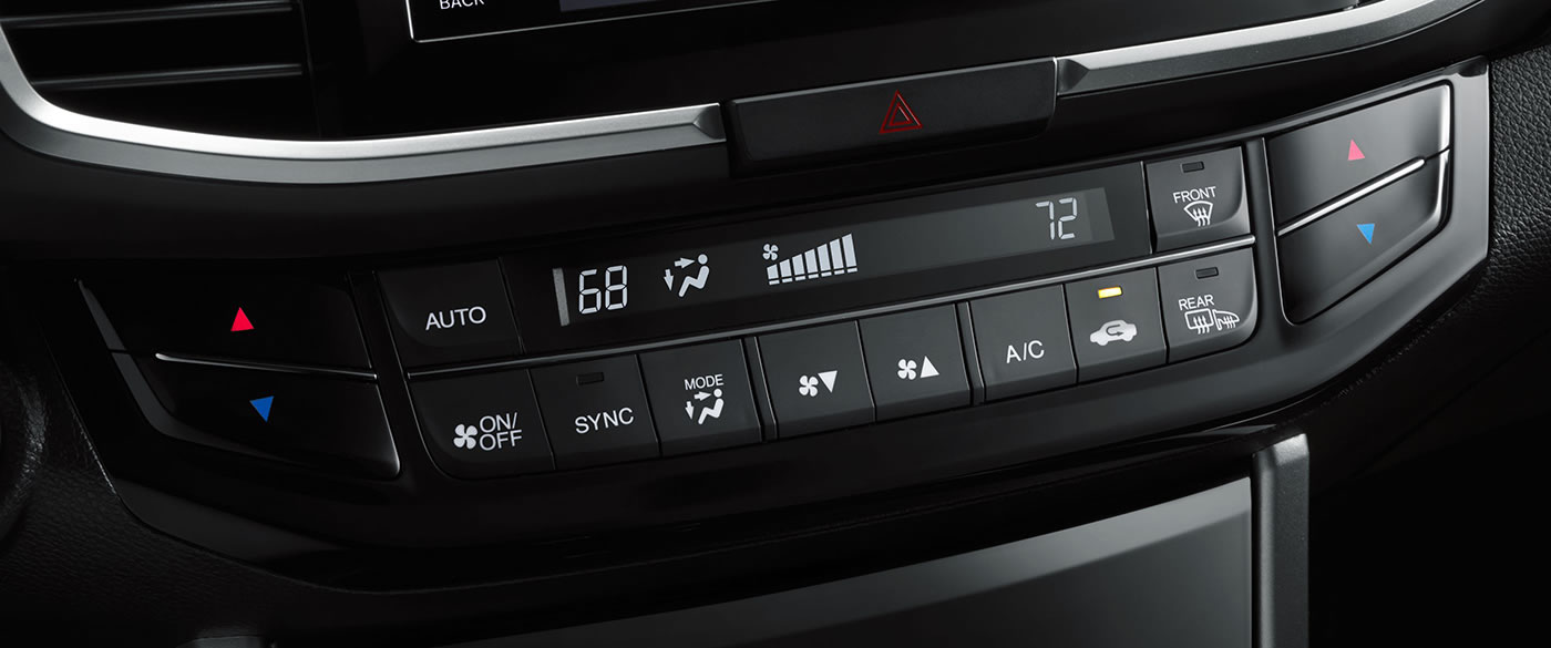Dual-Zone Climate Control in the Honda Accord Dual-Zone Climate Control in the Honda Accord