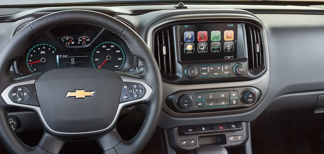 Touchscreen in the Center Stack of the 2017 Colorado Touchscreen in the Center Stack of the 2017 Colorado