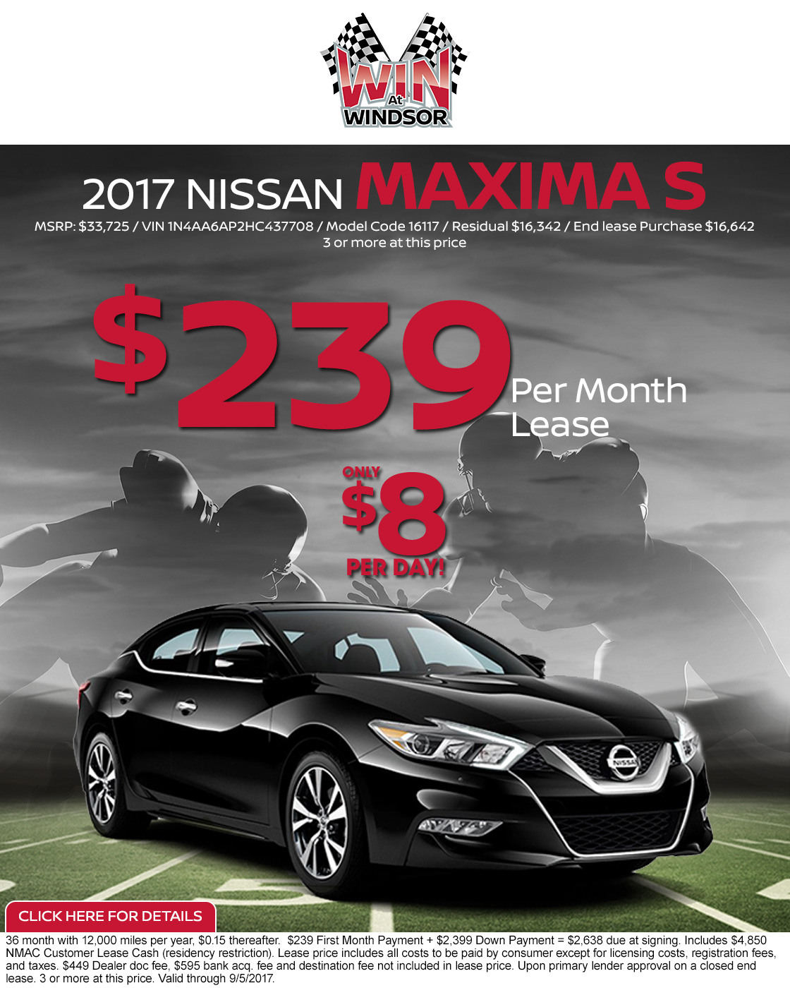 Nissan maxima lease deals nj
