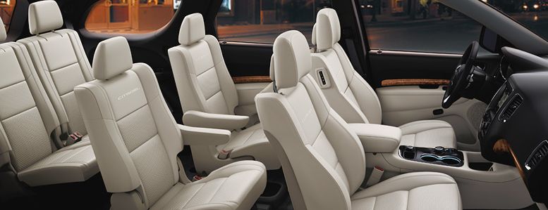 Spacious Seating in the Dodge Durango Spacious Seating in the Dodge Durango