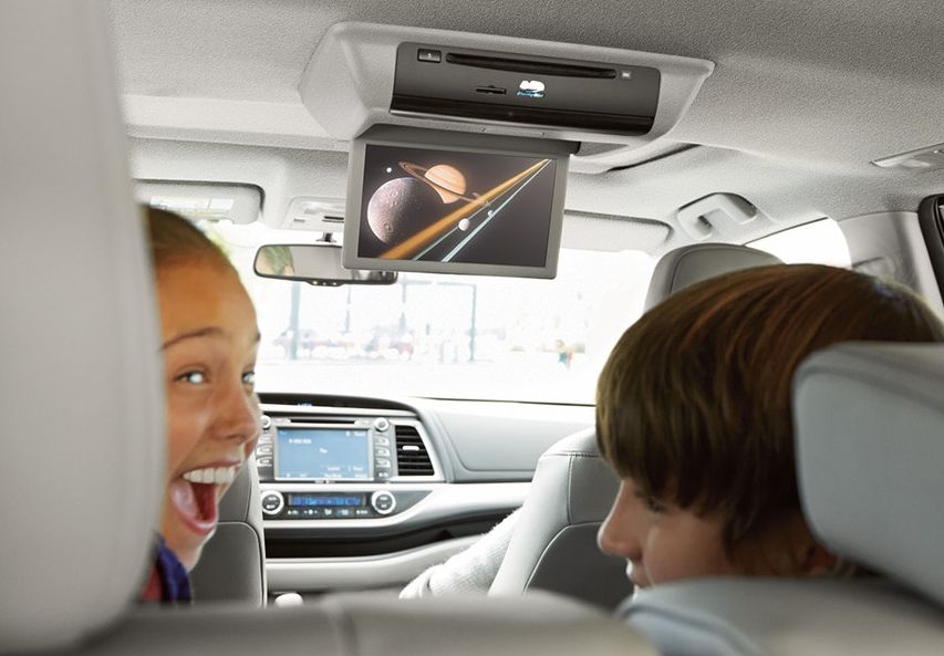 Interior of the 2018 Toyota Highlander Interior of the 2018 Toyota Highlander