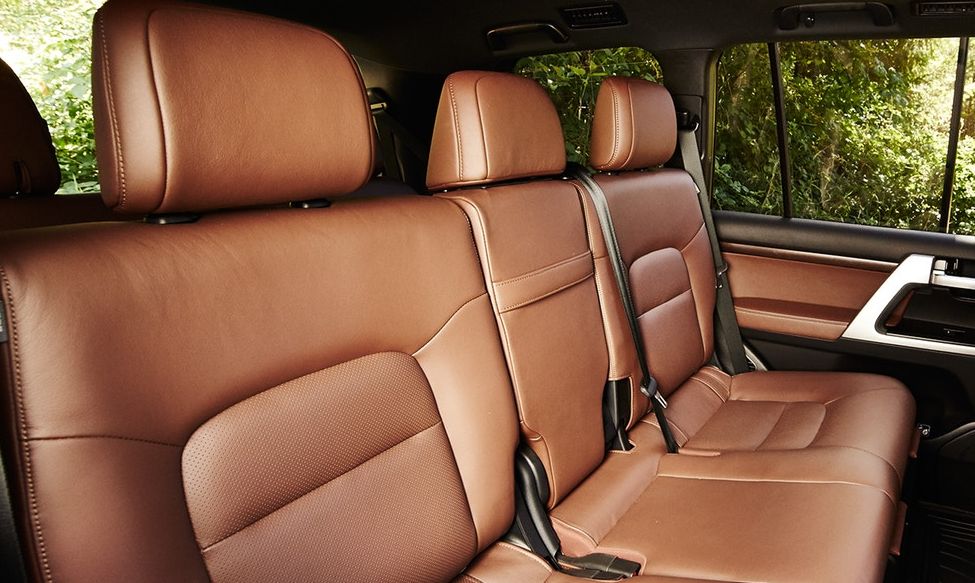 Interior of the 2018 Toyota Land Cruiser Interior of the 2018 Toyota Land Cruiser