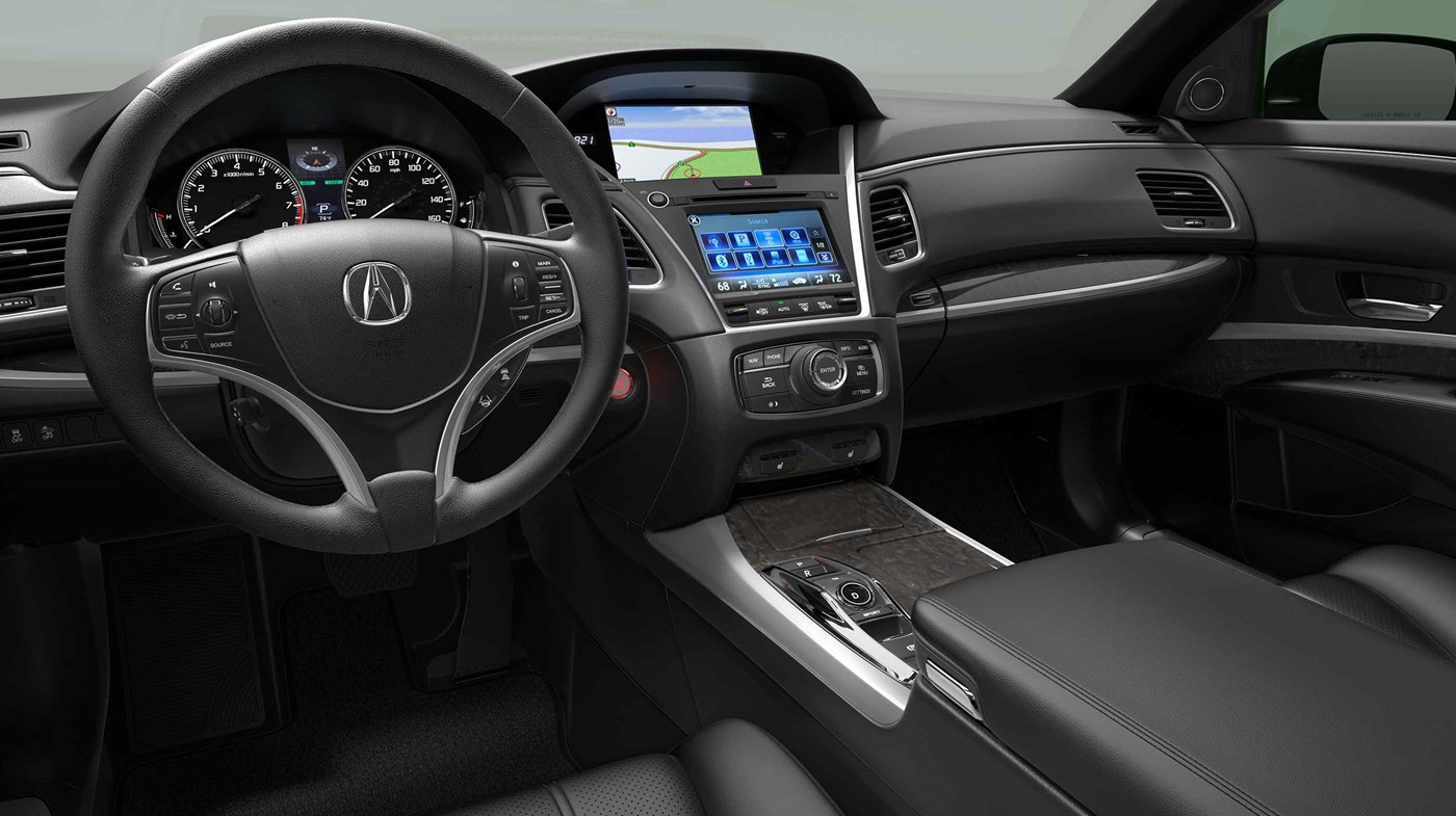 Interior of the 2018 Acura RLX Interior of the 2018 Acura RLX