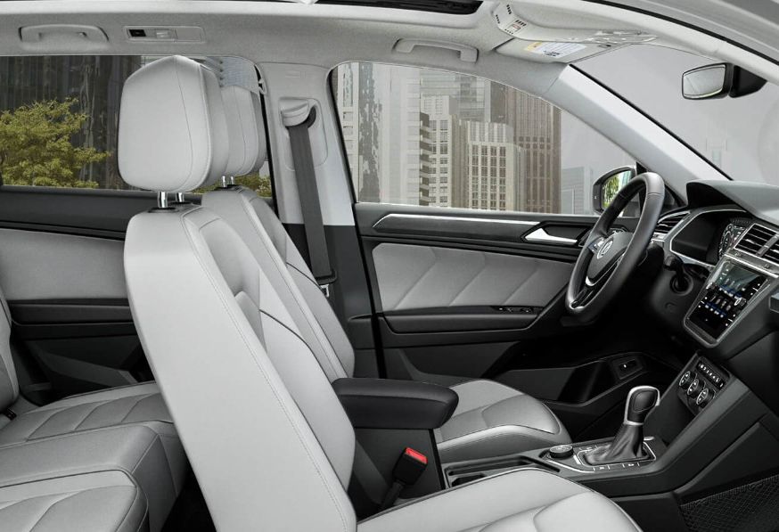 Interior of the 2018 Volkswagen Tiguan Interior of the 2018 Volkswagen Tiguan