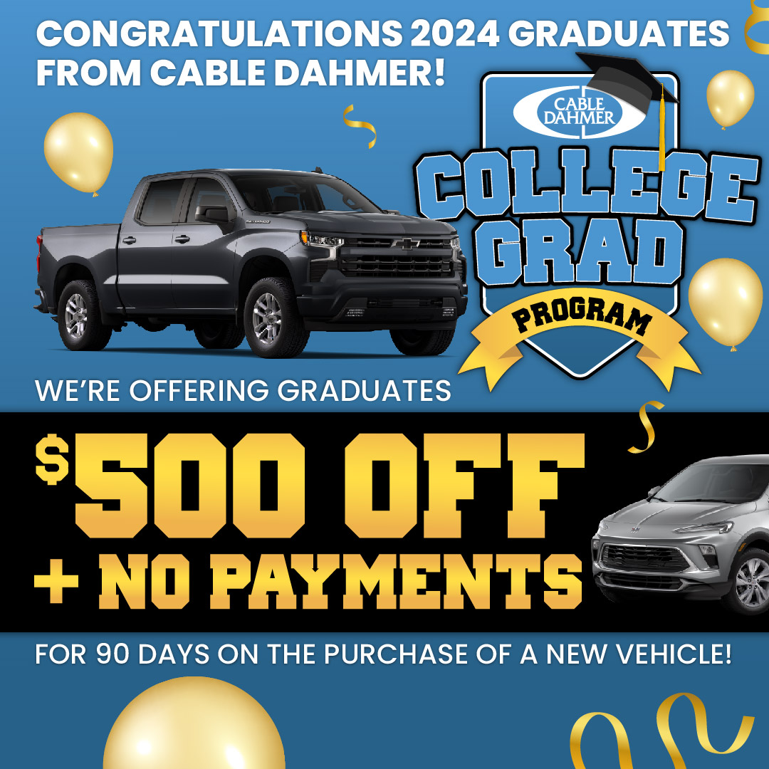 College Graduate Special Cable Dahmer Automotive Group