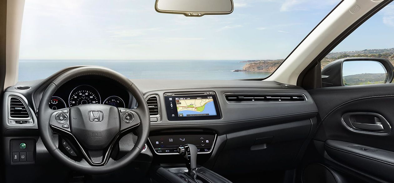 Cabin of the Honda HR-V Cabin of the Honda HR-V