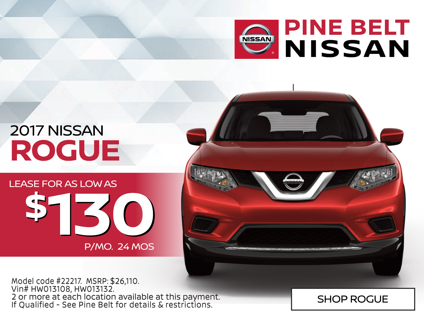 New Nissan Lease Specials