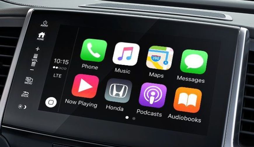 The Honda Pilot with Apple CarPlay™ The Honda Pilot with Apple CarPlay™