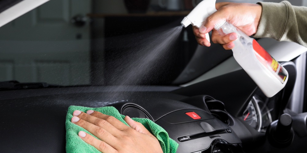 Cleaning car interior