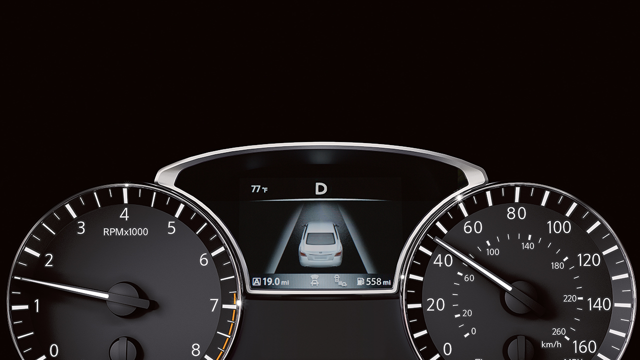 2017 Altima Advanced Drive-Assist® Display