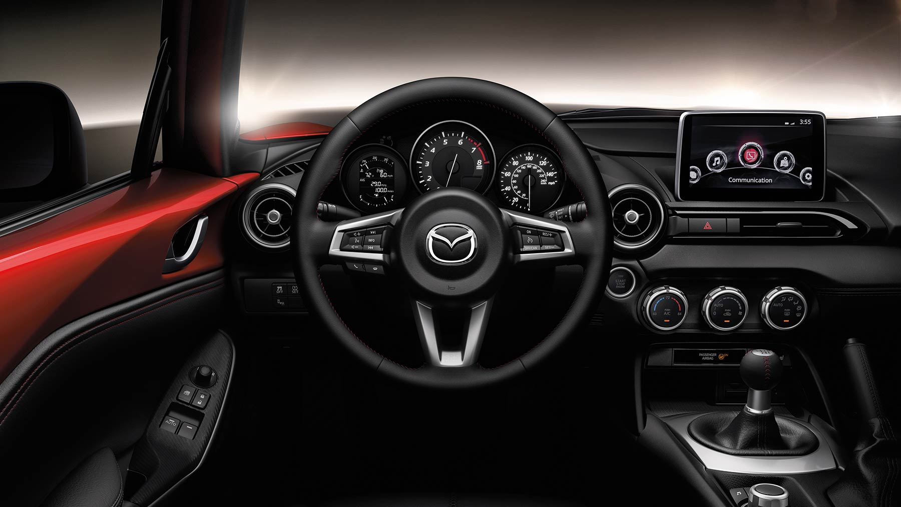 Interior of the MX-5 Miata