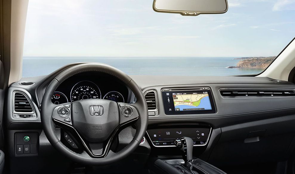 Interior of the 2017 HR-V