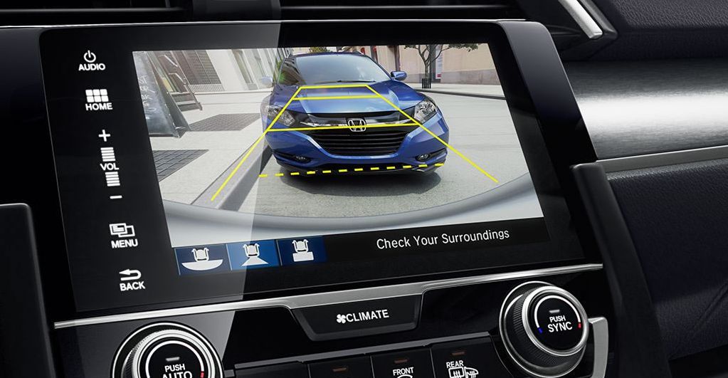 Honda Civic Multi-Angle Rearview Camera