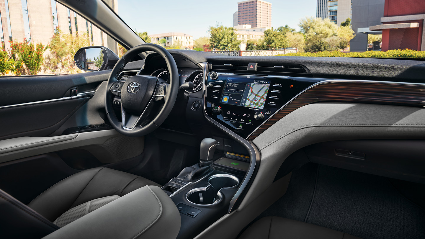 The Interior of the 2018 Camry