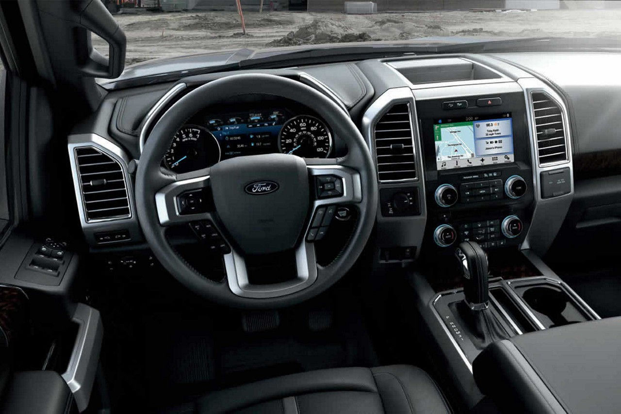 Interior of the F-150