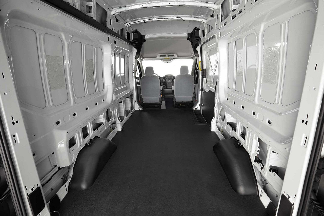 Spacious Interior of the 2017 Ford Transit