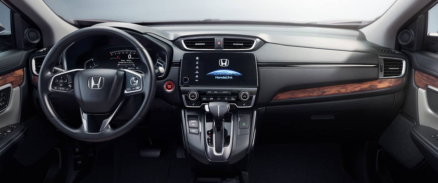 Interior of the 2017 CR-V