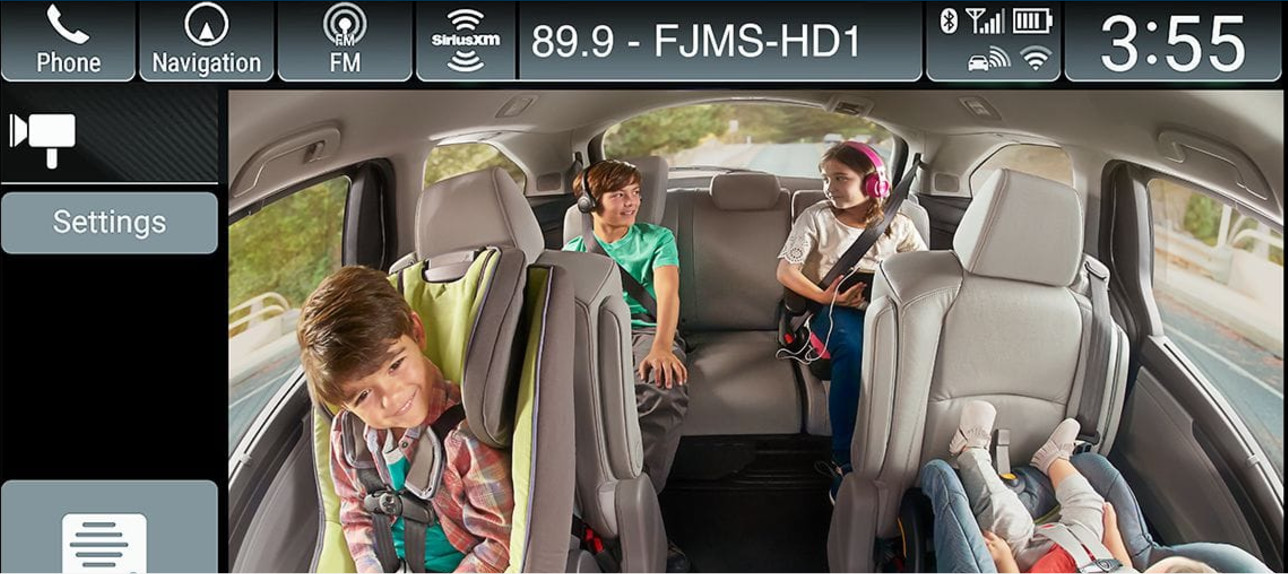 Honda CabinWatch™ in the Odyssey