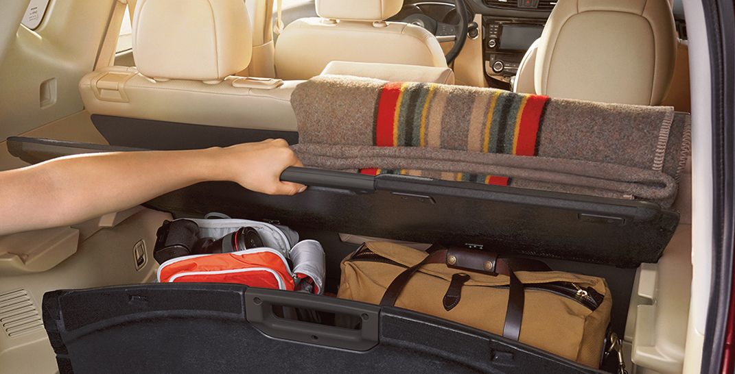 The Divide-N-Hide® Cargo System in the 2017 Rogue