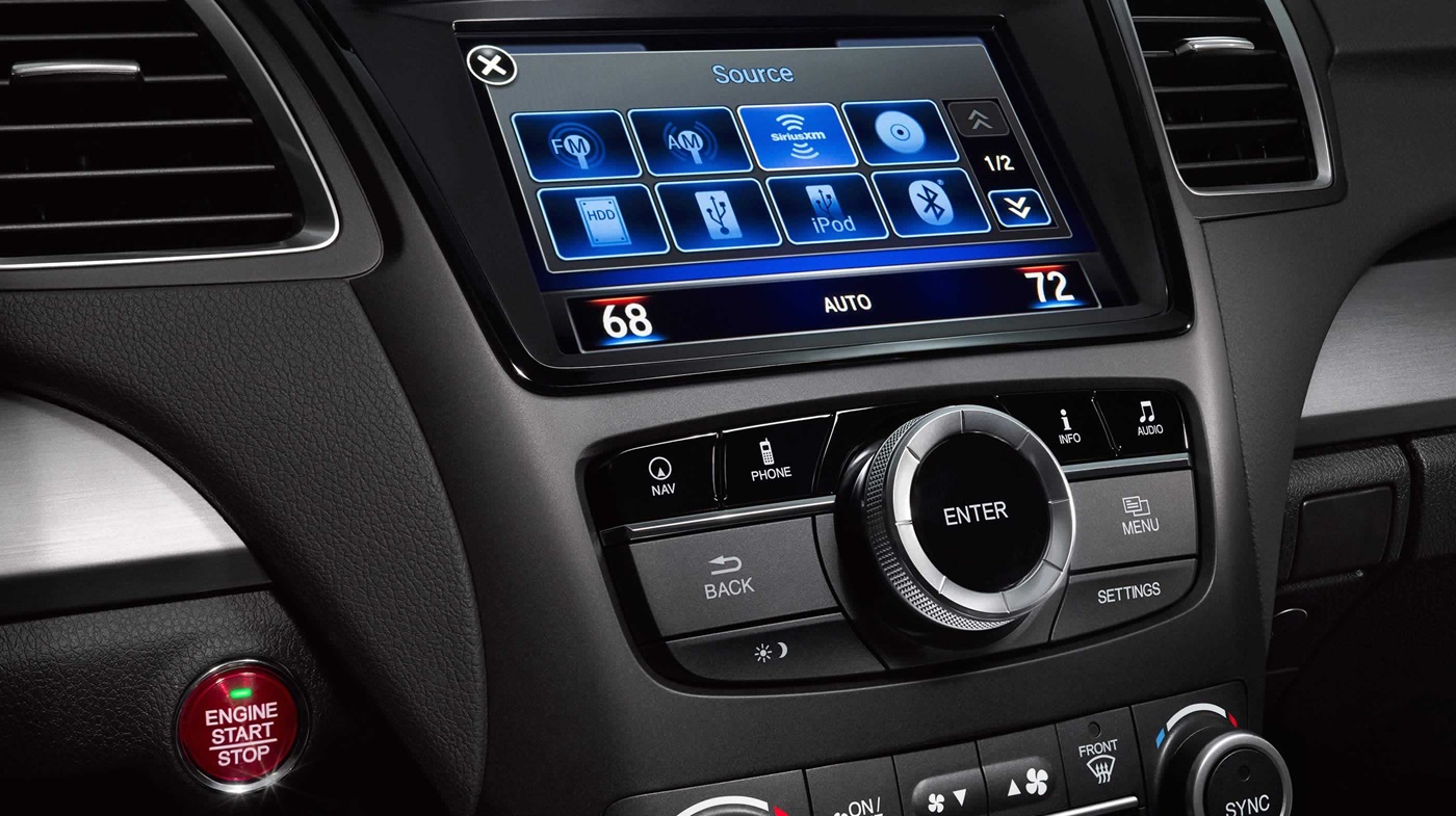 8-inch Touchscreen in the RDX