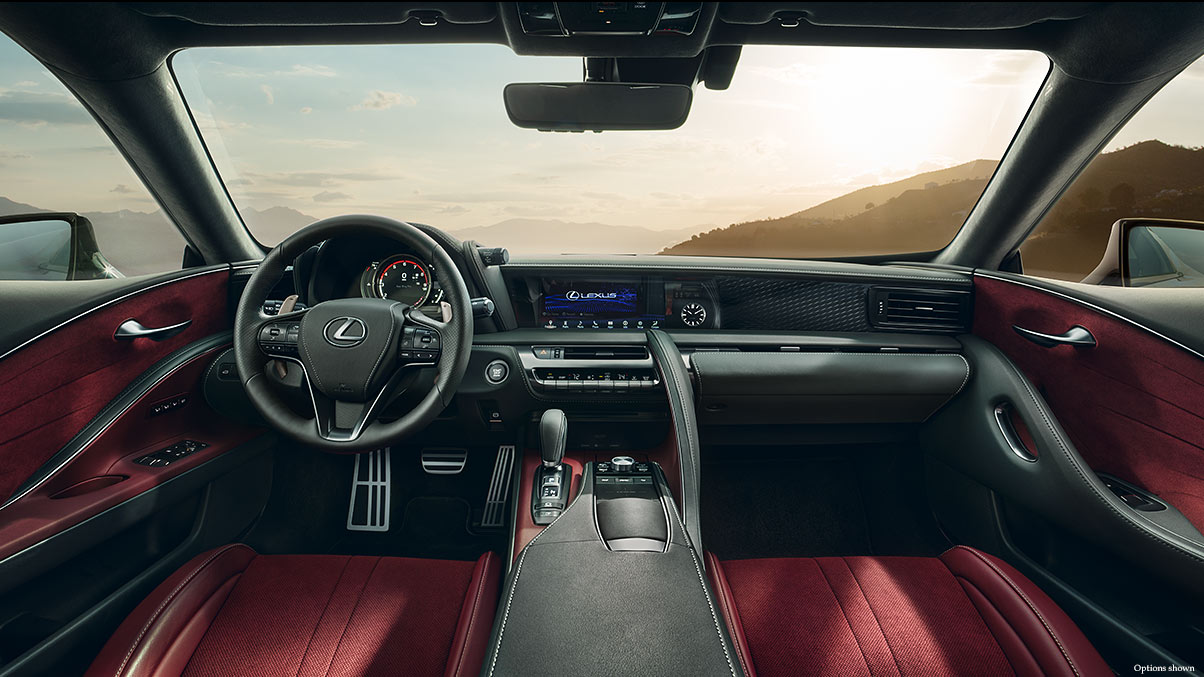 The Interior of the LC 500