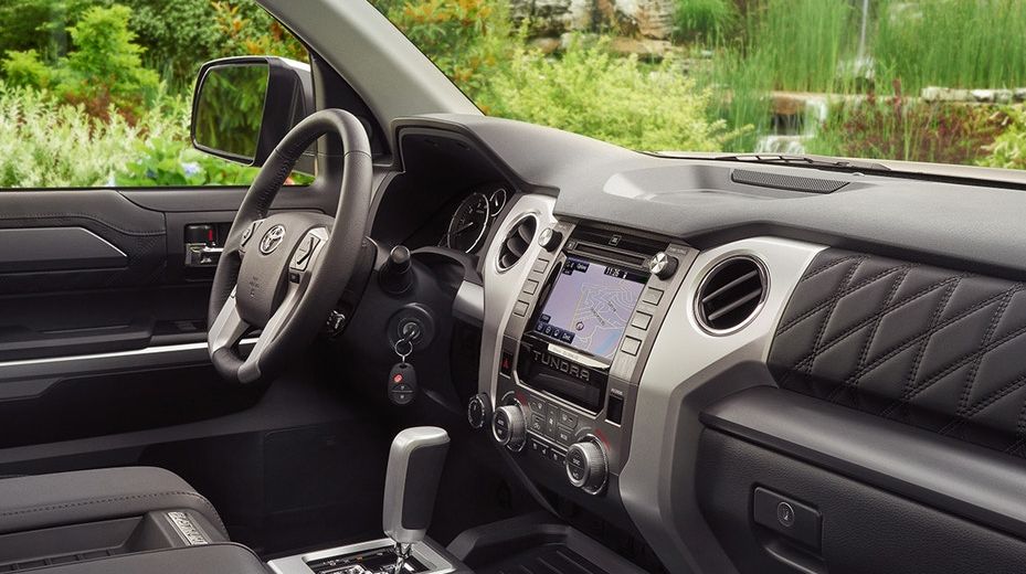 Cabin of the Toyota Tundra 