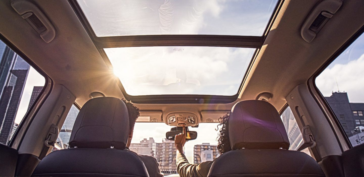 Interior of the 2018 Compass