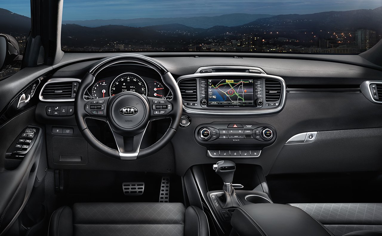 Comfortable and Intuitive Cabin of the Kia Sorento