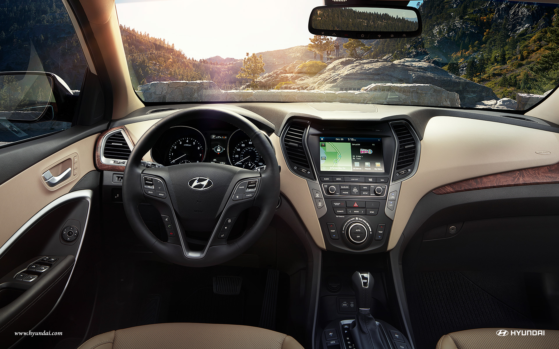 2018 Santa Fe Sport Interior