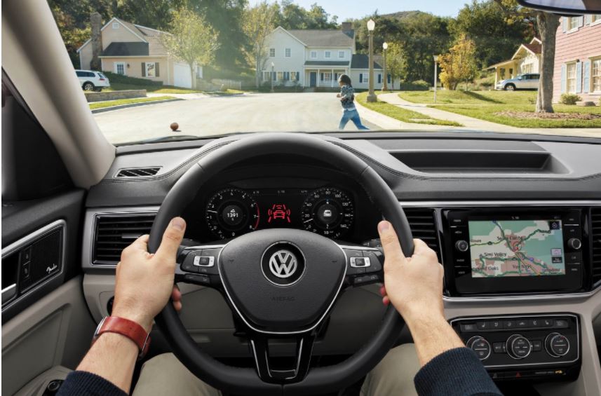 Pedestrian Monitoring System in the VW Atlas