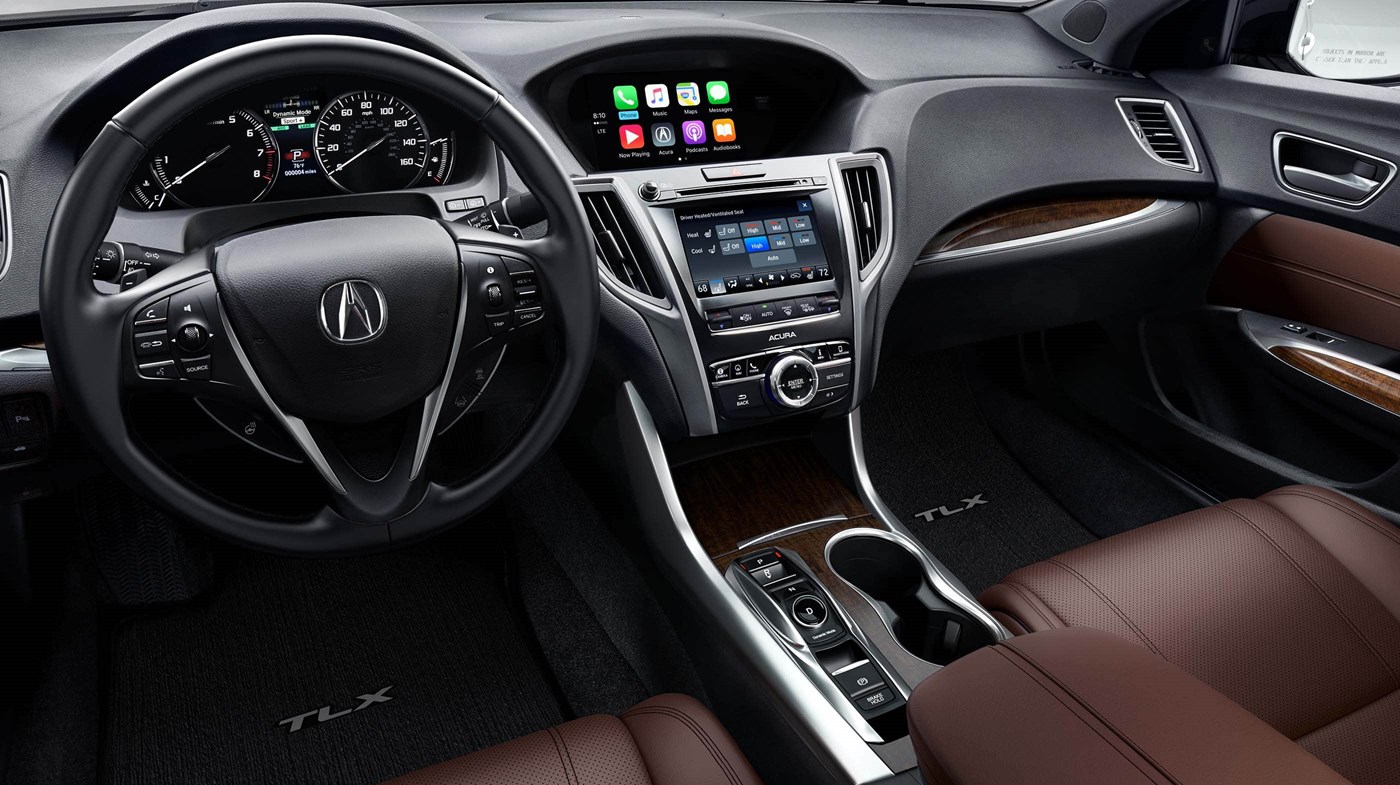 Interior of the Acura TLX