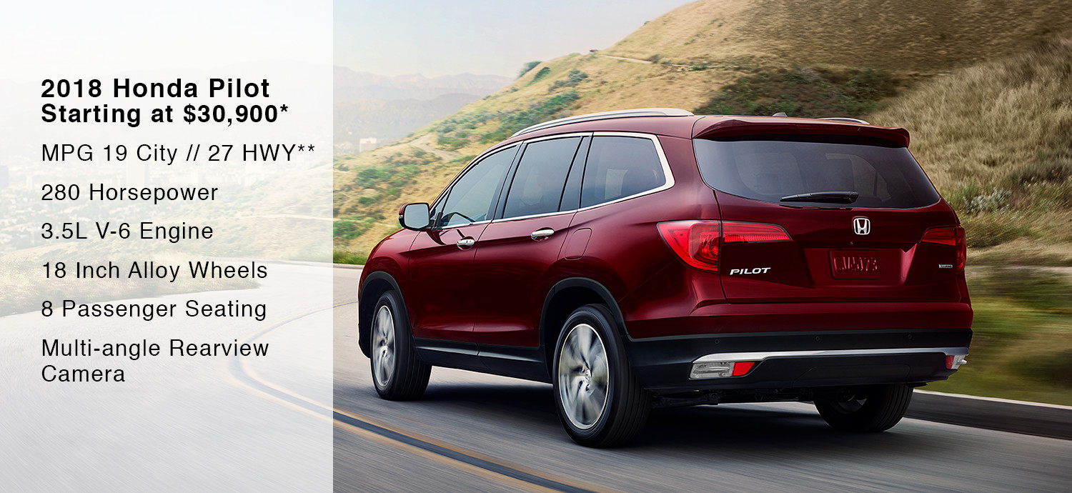 2018 Honda Pilot Review Specs Ball Honda New Used Hondas