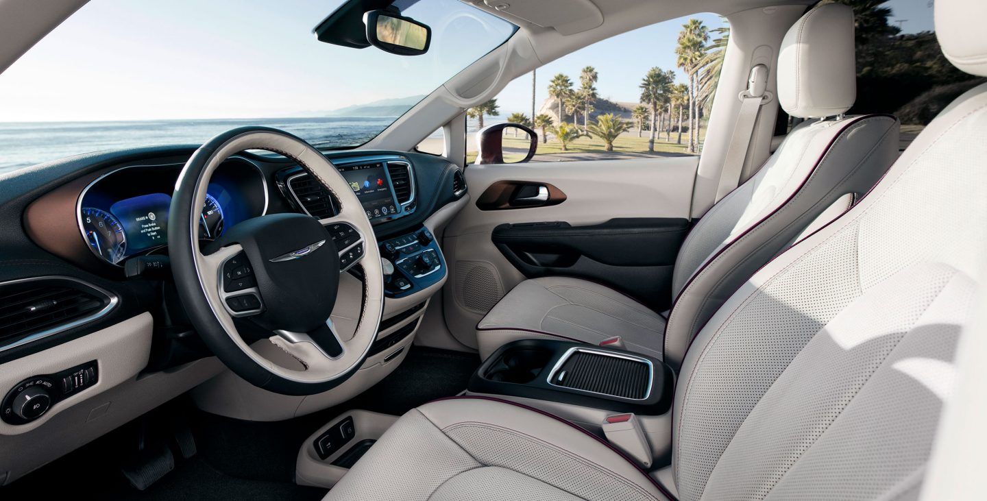 Interior of the 2018 Chrysler Pacifica
