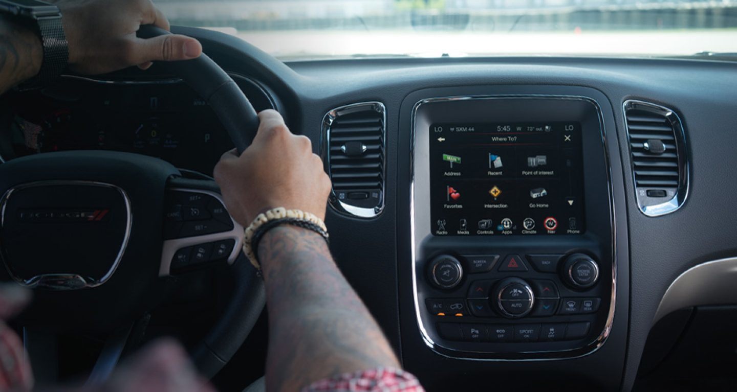 Interior of the 2018 Dodge Durango