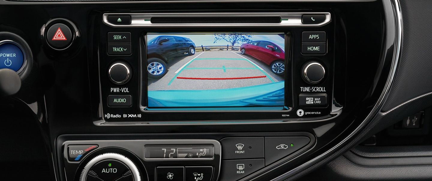 Tech-Loaded Interior of the 2018 Toyota Prius c