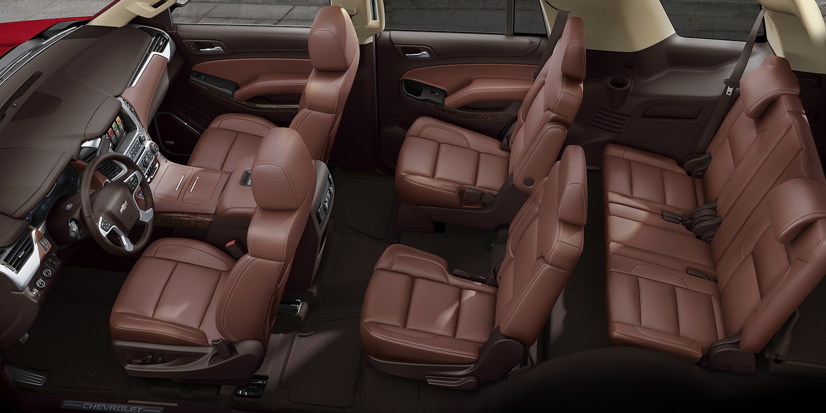 Seating Space in the Chevy Tahoe