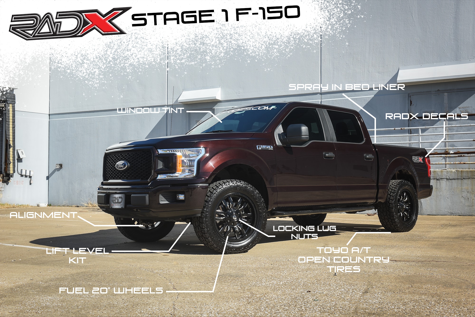 Rad Truck Packages For 4x4 And 2wd Trucks Lift Kits And