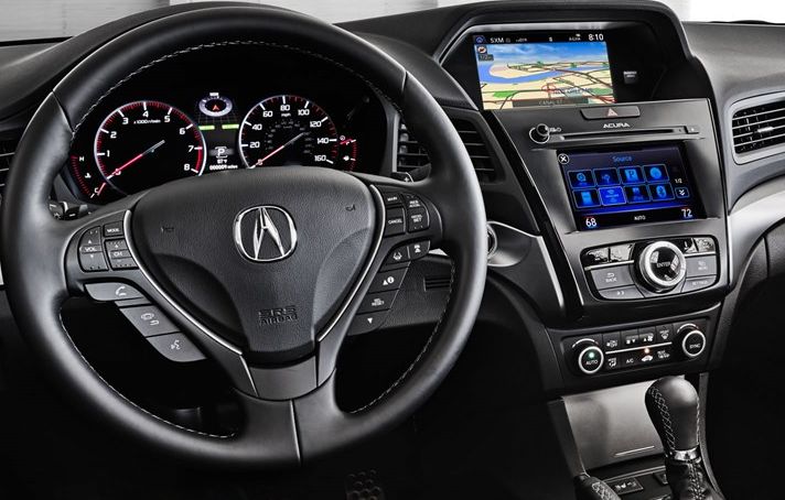 Interior of the 2018 Acura ILX