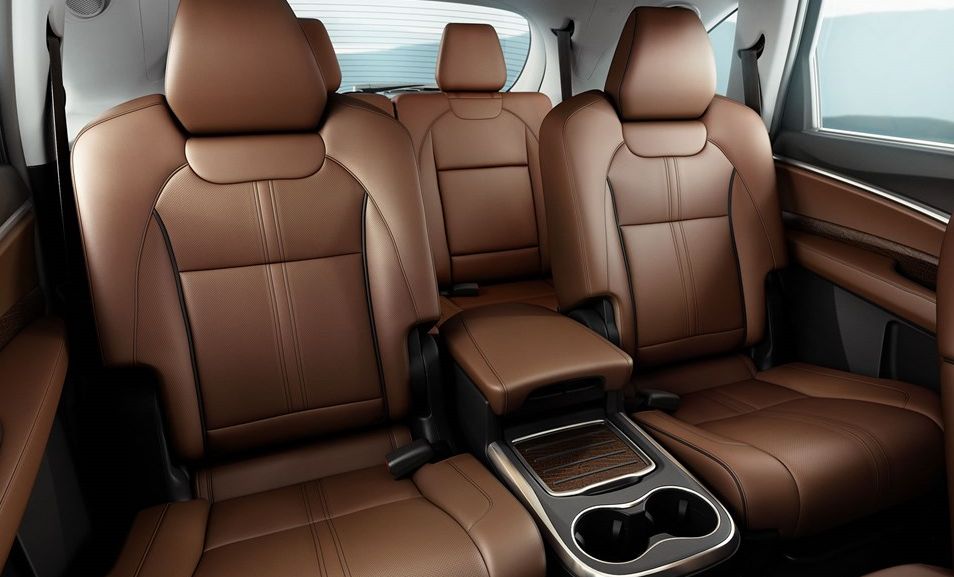 Interior of the 2018 Acura MDX