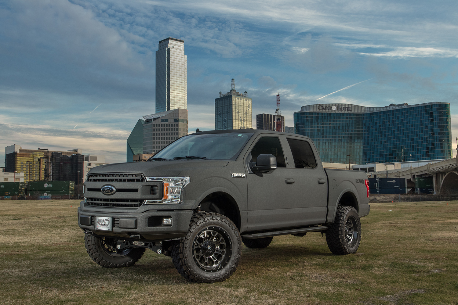 2018 Ford F-150 XLT Gray Kevlar 4x4 Lifted Truck - SOLD - RAD-Rides