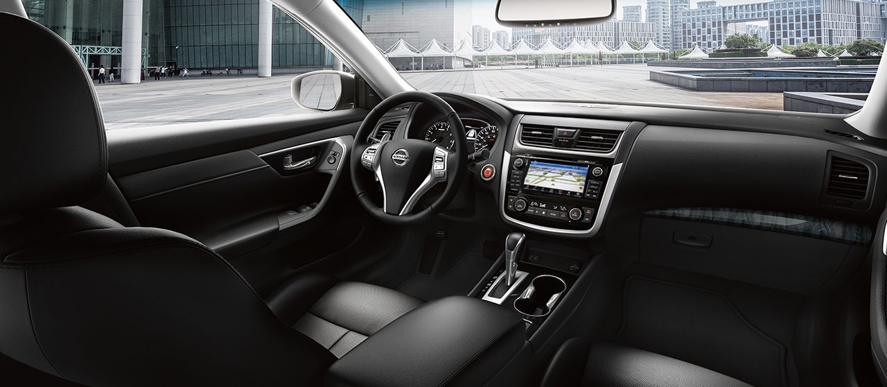 Interior of the 2018 Nissan Altima
