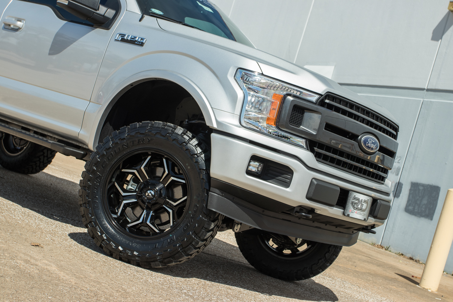 Lifted 4x4 2018 Ford F 150 Radx Stage 2 Silver Custom Truck