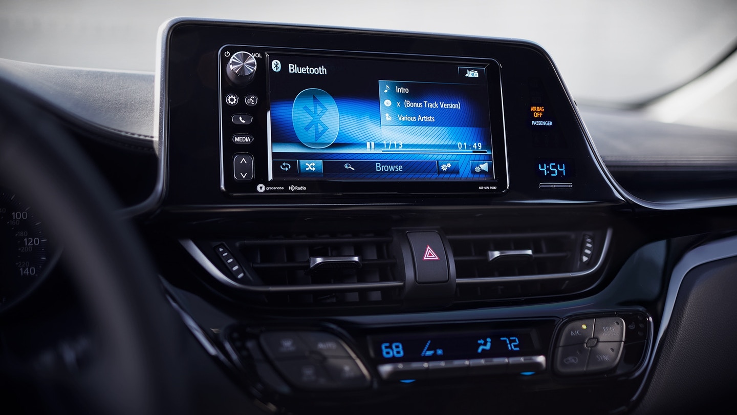 Interior of the 2018 C-HR