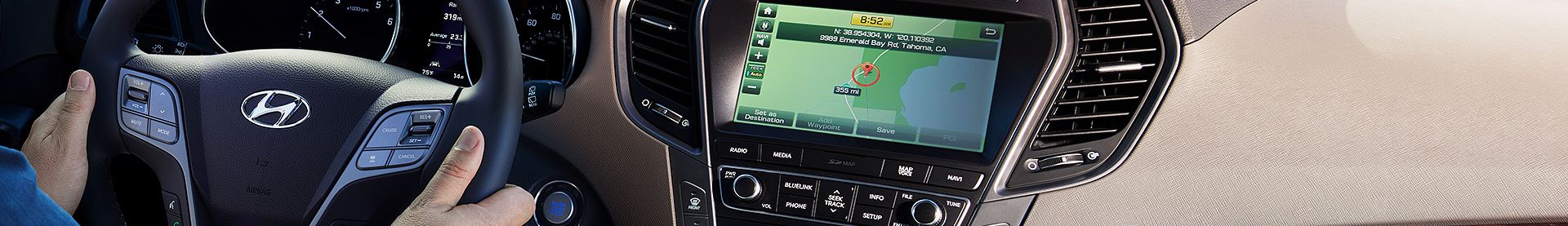 2018 Hyundai Santa Fe Sport Center Console