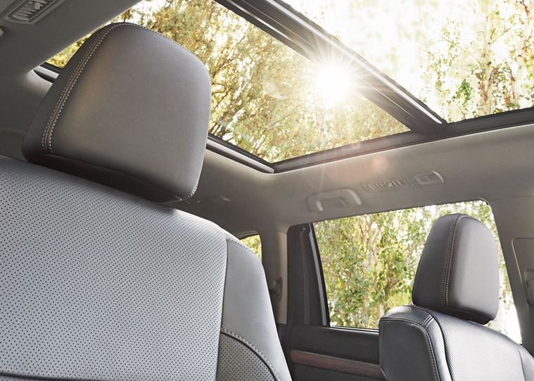 Interior of the 2018 Toyota Highlander