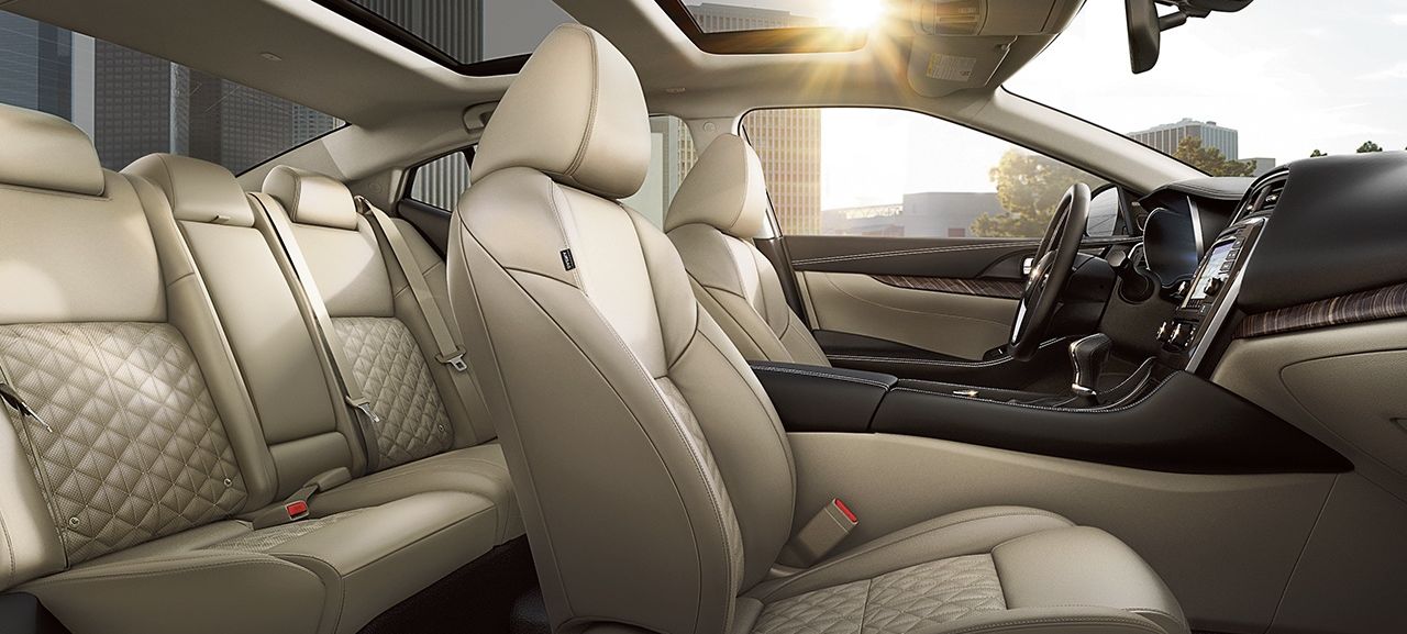 Interior of the 2018 Nissan Maxima