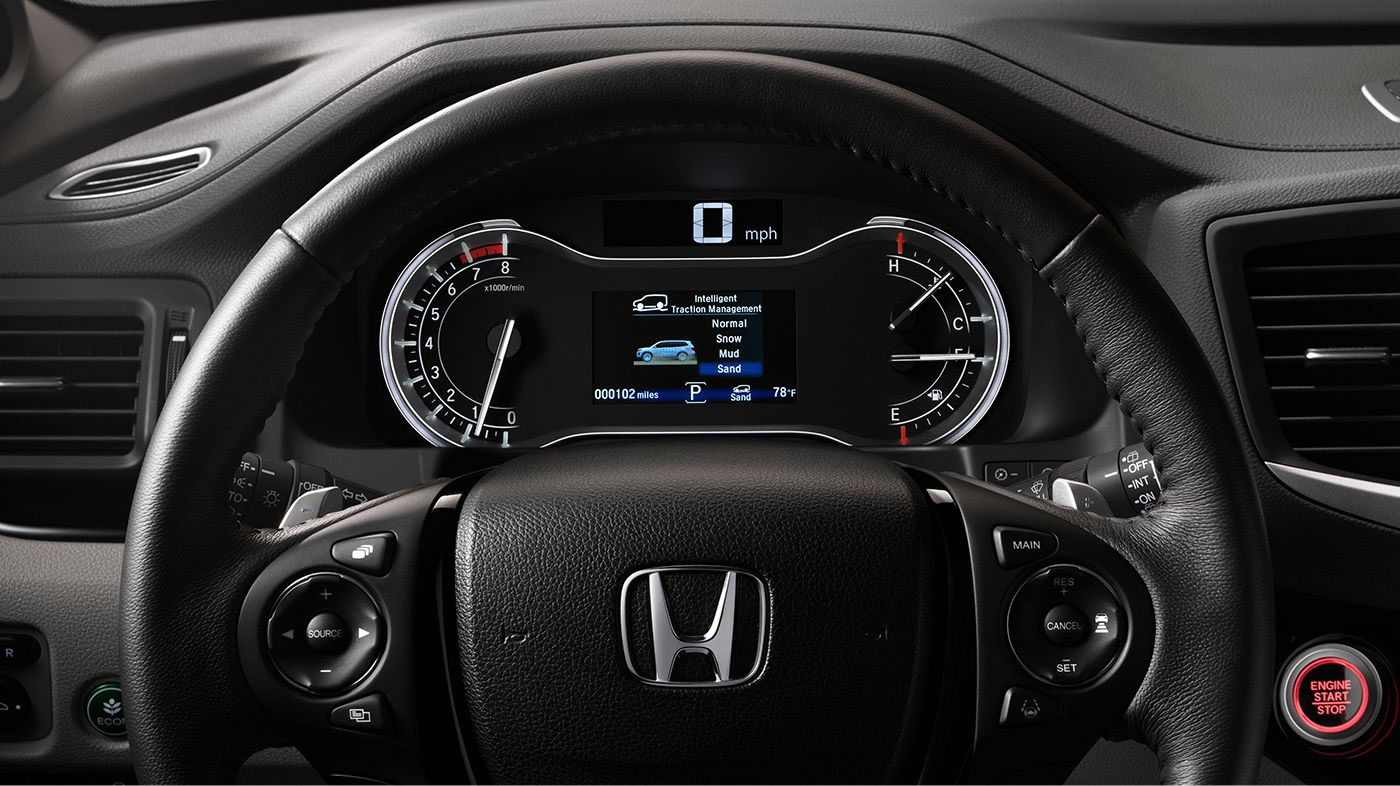 Interior of the 2018 Honda Pilot