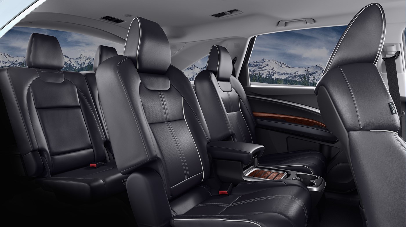 Interior of the 2018 Acura MDX