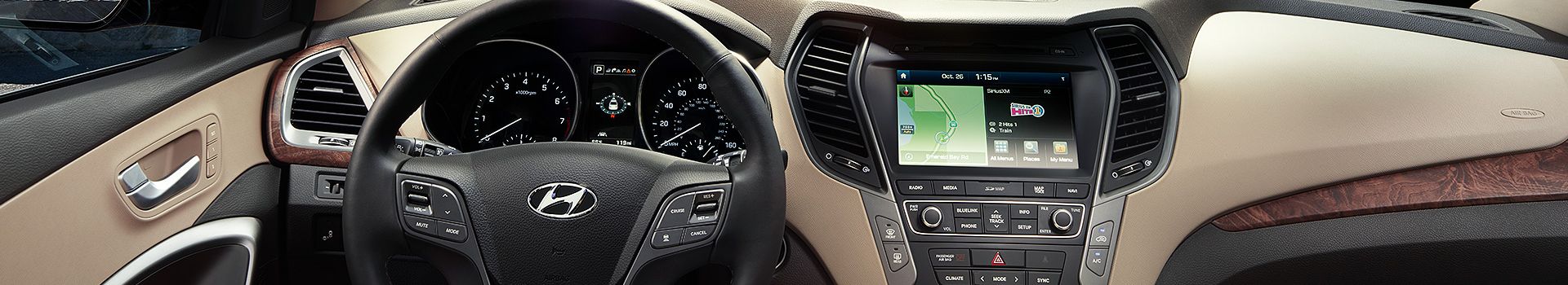 2018 Santa Fe Sport Interior