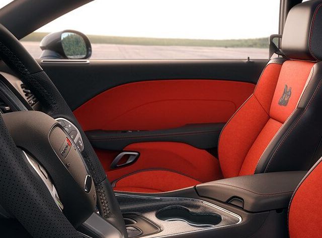 Interior of the 2018 Dodge Challenger